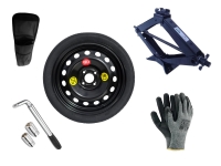 Set – Thuiskomer CITROEN XSARA II R16 4x108x65,1 + sleutel + krik + opbergzak voor krik